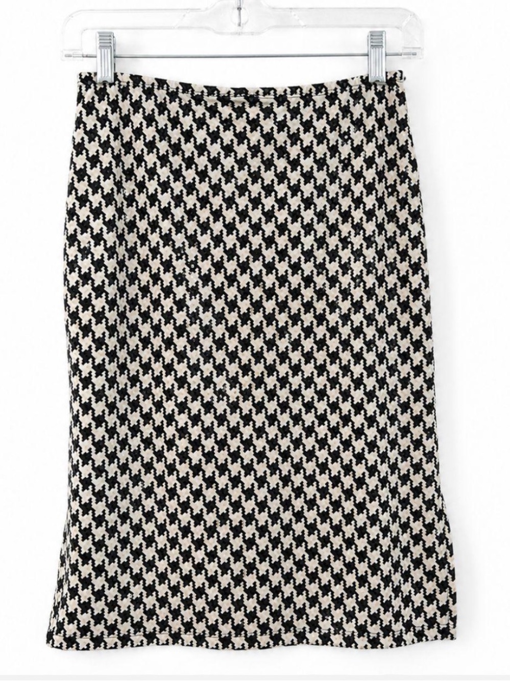 Vintage Y2k Pull On Midi Knee Length Skirt Women's Size XS Shimmery Embellished